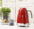 SMEG ISI AYARLI KETTLE RED KLF04RDEU