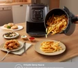 Karaca Connect Air Pro Cook XL 2 in 1 Uzaktan Erişimli Airfryer Shadow Grey 4 Kişilik