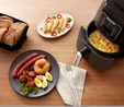 Karaca Connect Air Pro Cook XL 2 in 1 Uzaktan Erişimli Airfryer Shadow Grey 4 Kişilik