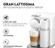 Nespresso F541 Gran Latissima Süt Çözümlü Kahve Makinesi, Beyaz