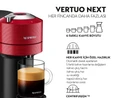 Nespresso Vertuo Next Vişne Kırmızısı Kahve Makinesi ve Süt Köpürtücü Aksesuar