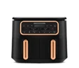 Karaca Air Pro Cook Duo Ev Yemeği XXXL 8 Litre Airfryer Black Copper 8 Kişilik