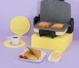 Emsan Power Master Granit 1800w Tost Makinesi Krem