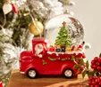 Karaca Home New Year Yılbaşı Hediye Kamyonlu Yılbaşı Kar Küresi