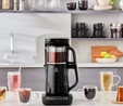 Karaca Çaysever Robotea Pro Quartz 4 in 1 Konuşan Çay Makinesi Black Chrome