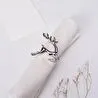 Karaca Home Deer Silver 2'li Peçete Yüzüğü