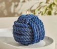 Karaca Home Rope Mum 6 cm Lacivert