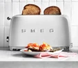 Smeg 2x2 Ekmek Kızartma White Tsf01wheu