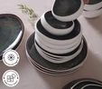 Karaca Earth Collection Galactic 55 Parça 12 Kişilik Yemek Takımı Beyaz