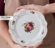 Karaca Forever Bone Antique 26 Parça 6 Kişilik Kahvaltı Seti Gold 