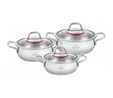 Karaca Emirgan İndüksiyon Tabanlı 6 Parça Çelik Midi Set