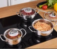 Karaca Emirgan İndüksiyon Tabanlı 6 Parça Çelik Midi Set