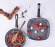 Karaca Azul Biogranit Antbakteriyel Grill+Tava Set
