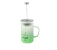 Karaca Emergency Borosilikat Cam French Press Yeşil 600 ml