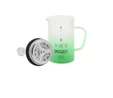 Karaca Emergency Borosilikat Cam French Press Yeşil 600 ml