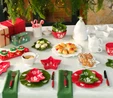 Karaca New Year Yılbaşı Snowy Kupa 280 Ml Kırmızı 