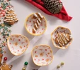 Karaca New Year Yılbaşı Gingerbread Hexagon Çerezlik 10 Cm 