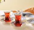 Karaca Doris 6 Kişilik Çay Seti 130 Ml