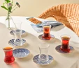 Karaca Doris 6 Kişilik Çay Seti 130 Ml