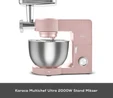 Karaca Multichef Ultra 2000W 7 Litre Stand Mikser Mutfak Şefi Rosegold (Kıyma Çekme/Sucuk-Sosis/İçli Köfte Aparatlı)