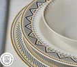 Karaca Forever Bone Globe 24 Parça 6 Kişilik Yemek Takımı