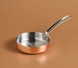Karaca Powersteel 3Ply 316+ İndüksiyon Tabanlı Çelik Tava 12 Cm Copper