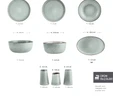 Karaca Earth Collection Skal 55 Parça 12 Kişilik Yemek Takımı 