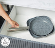 Karaca Biogranit Monet 2 Parça Tava Grill Set Siyah 