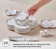 Karaca Stream Bone Destina 34 Parça 6 Kişilik Kahvaltı Takımı