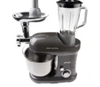 Emsan Bella Gusto Maxi Antrasit Kıyma Çekme /Sucuk-Sosis/İçli Köfte Aparatlı/Smooth Hazneli Hamur Yoğurma Makinesi 1300W 5L