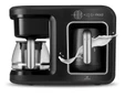 Karaca Hatır Plus 5 in 1 Essential Közde ve Sütlü Türk Kahvesi ve Filtre Kahve Makinesi Black Chrome