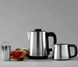 Karaca Tea Break 2 in 1 Su Isıtıcı Çelik Çay Makinesi Inox Siyah