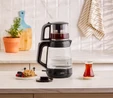 Karaca Glass Tea XL 2 in1 Cam Çay Makinesi Space Gray