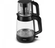 Karaca Glass Tea XL 2 in 1 Cam Çay Makinesi Shiny Black 