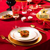 Karaca Stream Bone Middle 59 Parça 12 Kişilik Yemek Takımı Gold
