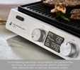 Karaca Compact Steel Pro Sear and Grill Inox 2007 Döküm Izgara ve Tost Makinesi