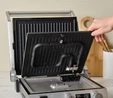 Karaca Compact Steel Pro Sear and Grill Inox 2007 Döküm Izgara ve Tost Makinesi