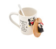 Karaca New Penguin Wiht Spoon Mug Np22 375 ml