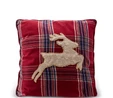 karaca Home Woodland Kırmızı Geyik Cozy Kırlent 45x45 cm