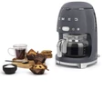 SMEG FİLTRE KAHVE MAKİNESİ BARUT GREY DCF02GREU