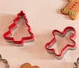 Karaca New Year X-Mas 2 Parça Kurabiye Kalıbı