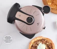 Karaca Gastro 10 in 1 Pizza Lahmacun ve Tandır Ekmeği Makinesi Biodiamond Rosegold 