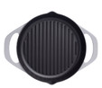 Pot Art Gri Yuvarlak Döküm Grill Tava 30 cm