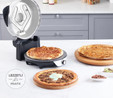 Karaca Gastro 10 in 1 Pizza Lahmacun ve Tandır Ekmeği Makinesi Biodiamond Granit Silver 