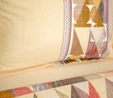 Karaca Home Frenela Sarı Çift Kişilik Nevresim Pamuk Battaniye Takımı
