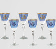 Jumbo Blue Marin 6 Parça Kadeh Takımı