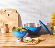 Emsan Flow Cup 2li Karıştırma Kabı Mavi 20-24 cm
