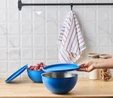 Emsan Flow Cup 2li Karıştırma Kabı Mavi 20-24 cm