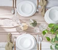Karaca White Pure 24 Parça 6 Kişilik Yemek Takımı
