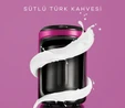 Karaca Hatır Hüps Közde Türk Kahvesi ve Sütlü Türk Kahvesi Makinesi Blush Pink 5 Fincan Kapasiteli Bol Köpüklü